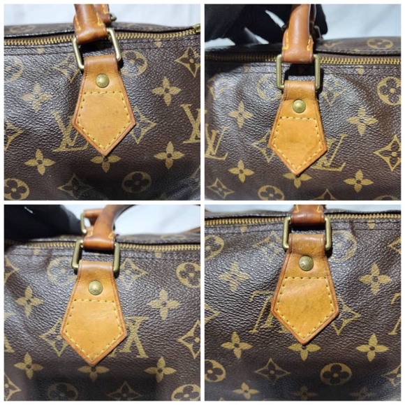 Authentic Louis Vuitton Monogram Speedy 30 Bag Brown - Picture 16 of 16